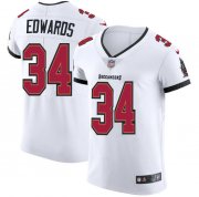 Wholesale Cheap Tampa Bay Buccaneers #34 Mike Edwards Men's Nike White Vapor Elite Jersey