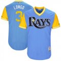 Wholesale Cheap Rays #3 Evan Longoria Light Blue 