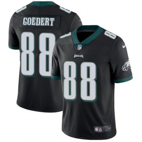 Wholesale Cheap Nike Eagles #88 Dallas Goedert Black Alternate Men\'s Stitched NFL Vapor Untouchable Limited Jersey