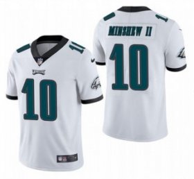 Wholesale Cheap Men\'s Philadelphia Eagles #10 Gardner Minshew II White Vapor Untouchable Limited Stitched Jersey