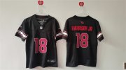 Cheap Youth Arizona Cardinals #18 Marvin Harrison Jr Black 2024 Draft F.U.S.E Vapor Untouchable Limited Stitched Football Jersey