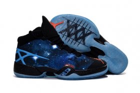 Wholesale Cheap Air Jordan 30 XXX Shoes Blue Star/Black