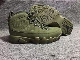 Wholesale Cheap Air Jordan 9 Retro Shoes All Green