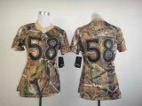 Wholesale Cheap Nike Broncos #58 Von Miller Camo Women's Stitched NFL Realtree Elite Jersey