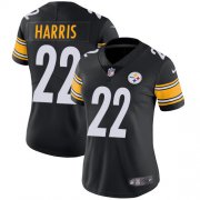 Wholesale Cheap Women's Nike Steelers #22 Najee Harris Black Team Color Women's Stitched NFL Vapor Untouchable Limited Jersey