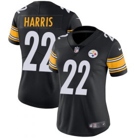 Wholesale Cheap Women\'s Nike Steelers #22 Najee Harris Black Team Color Women\'s Stitched NFL Vapor Untouchable Limited Jersey