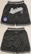 Wholesale Cheap Men's Las Vegas Raiders Black Shorts (Run Small)