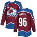 Wholesale Cheap Men's Colorado Avalanche #96 Mikko Rantanen 2022 Burgundy Stanley Cup Final Patch Stitched Jersey