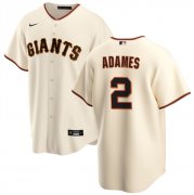 Cheap Men's San Francisco Giants #2 Willy Adames Cream Cool Base Stitched Baseball Jersey