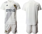 Wholesale Cheap Men 2020-2021 club Los Angeles Galaxy home blank white Soccer Jerseys