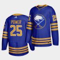 Cheap Men's Buffalo Sabres #25 Owen Power Royal Stitched Jersey