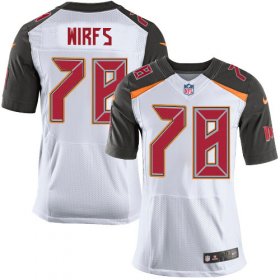 Wholesale Cheap Nike Buccaneers #78 Tristan Wirfs White Men\'s Stitched NFL New Elite Jersey