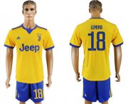 Wholesale Cheap Juventus #18 Lemina Away Soccer Club Jersey