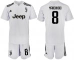 Wholesale Cheap Juventus #8 Marchisio White Soccer Club Jersey