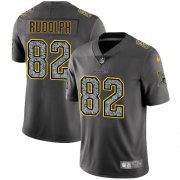 Wholesale Cheap Nike Vikings #82 Kyle Rudolph Gray Static Men's Stitched NFL Vapor Untouchable Limited Jersey