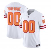 Cheap Men's Tampa Bay Buccaneers Active Player Custom 2023 F.U.S.E. White Throwback Limited Football Stitched Jersey