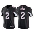 Wholesale Cheap Men's Arizona Cardinals #2 Marquise Brown Black Vapor Untouchable Limited Stitched Jersey