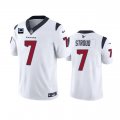 Wholesale Cheap Men's Houston Texans #7 C.J. Stroud White 2023 F.U.S.E. With 1-Star C Patch Vapor Untouchable Limited Football Stitched Jersey