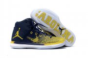 Wholesale Cheap Air Jordan 31 XXXI Shoes Blue/Yellow-White