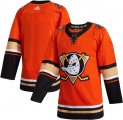 Cheap Men's Anaheim Ducks Blank Orange Stitched Jersey