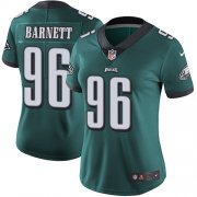 Wholesale Cheap Nike Eagles #96 Derek Barnett Midnight Green Team Color Women's Stitched NFL Vapor Untouchable Limited Jersey