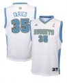 Wholesale Cheap Denver Nuggets #35 Kenneth Faried White Swingman Jersey