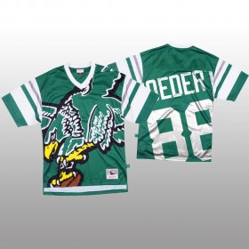 Wholesale Cheap NFL Philadelphia Eagles #88 Dallas Goedert Green Men\'s Mitchell & Nell Big Face Fashion Limited NFL Jersey