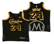 Wholesale Cheap Men's Crenshaw #23 LeBron James Black Swingman Throwback Nike Jersey