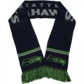 Wholesale Cheap Seattle Seahawks Ladies Metallic Thread Scarf Blue