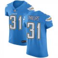 Wholesale Cheap Nike Chargers #31 Adrian Phillips Electric Blue Alternate Men's Stitched NFL Vapor Untouchable Elite Jersey