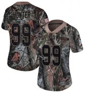 Wholesale Cheap Nike Vikings #99 Danielle Hunter Camo Women's Stitched NFL Limited Rush Realtree Jersey