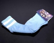 Wholesale Cheap Soccer Football Sock Sky Blue