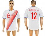 Wholesale Cheap Costa Rica #12 Campbell J. Away Soccer Country Jersey