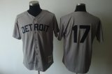 Wholesale Cheap Mitchell And Ness 1968 Tigers #17 Denny McLain Grey Stitched MLB Jersey