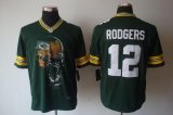 Wholesale Cheap Nike Packers #12 Aaron Rodgers Green Team Color Men's Stitched NFL Helmet Tri-Blend Limited Jersey