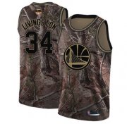 Wholesale Cheap Warriors #34 Shaun Livingston Camo 2019 Finals Bound Basketball Swingman Realtree Collection Jersey