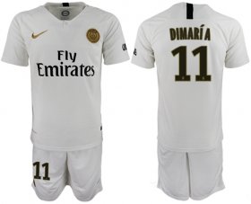 Wholesale Cheap Paris Saint-Germain #11 Di Maria Away Soccer Club Jersey