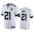 Wholesale Cheap Nike Jaguars #21 A.J. Bouye White 25th Anniversary Vapor Limited Stitched NFL 100th Season Jersey