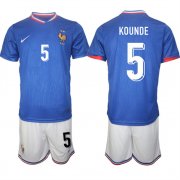 Cheap Men's France #5 Jules Kound