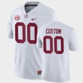 Cheap Men's Alabama Crimson Tide Active Player Custom White Stitched Jersey