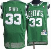 Wholesale Cheap Boston Celtics #33 Larry Bird Green Hardwood Classics Soul Swingman Throwback Jersey