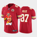 Cheap Kansas City Chiefs #87 Travis Kelce Nike Team Hero Vapor Limited NFL 100 Jersey Red