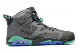 Wholesale Cheap Air Jordan 6 Retro Shoes Dark Grey/Green