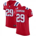 Wholesale Cheap Nike Patriots #29 Duke Dawson Red Alternate Men's Stitched NFL Vapor Untouchable Elite Jersey