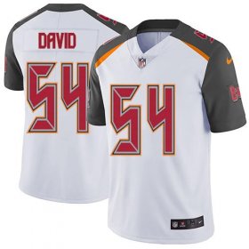 Wholesale Cheap Nike Buccaneers #54 Lavonte David White Men\'s Stitched NFL Vapor Untouchable Limited Jersey