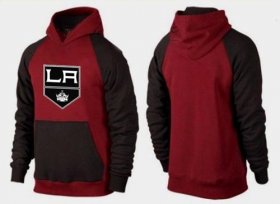 Wholesale Cheap Los Angeles Kings Pullover Hoodie Burgundy Red & Black