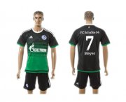 Wholesale Cheap Schalke 04 #7 Meyer Away Soccer Club Jersey