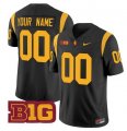 Cheap Men's USC Trojans ACTIVE PLAYER Custom Black 2024 F.U.S.E. Vapor Limited Stitched Jersey