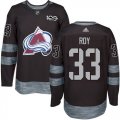 Wholesale Cheap Adidas Avalanche #33 Patrick Roy Black 1917-2017 100th Anniversary Stitched NHL Jersey