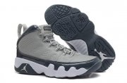 Wholesale Cheap Womens Air Jordan 9 Retro Cool Grey Gray/blue-white